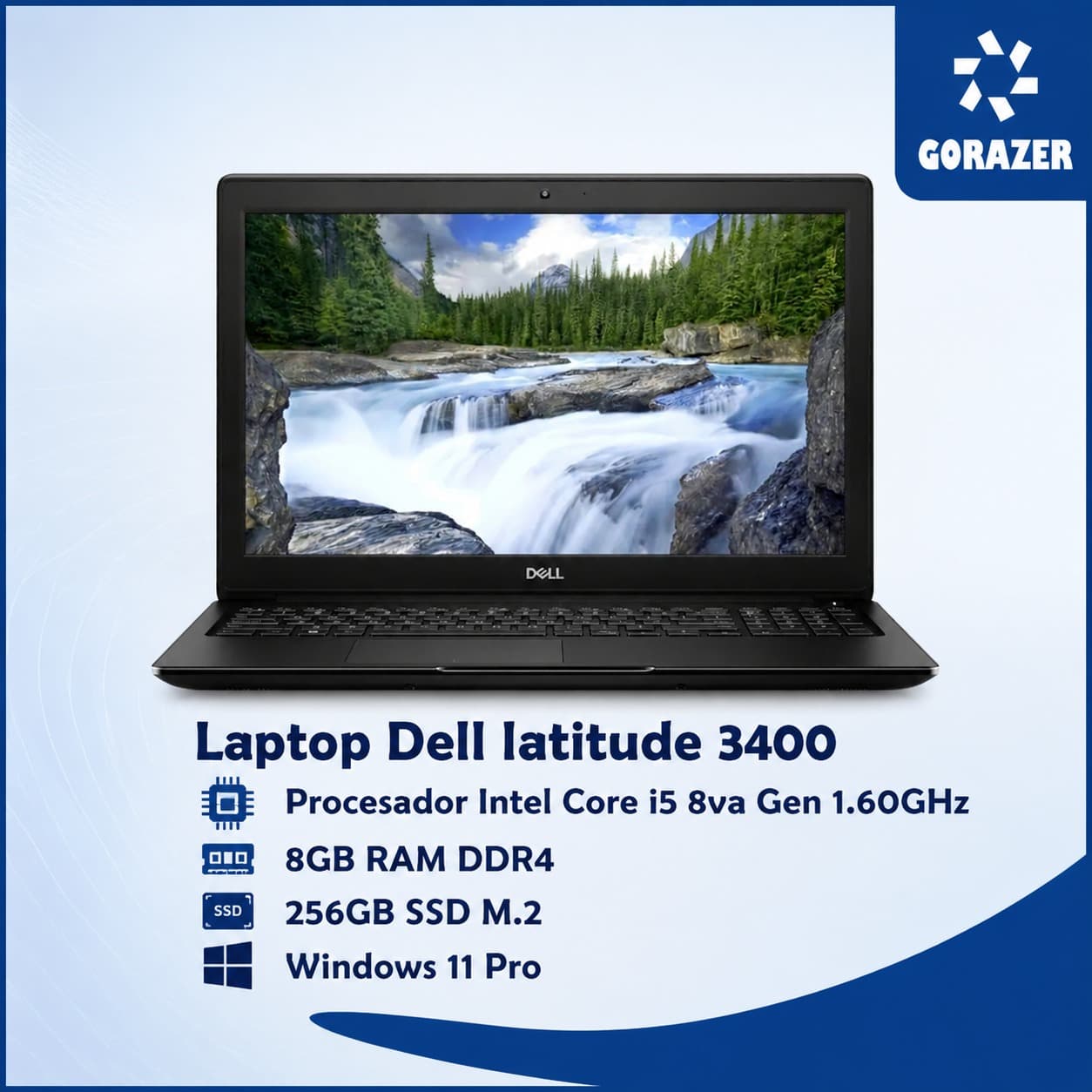 Laptop Dell Latitude 3400 Procesador Intel Core i5 8va Gen